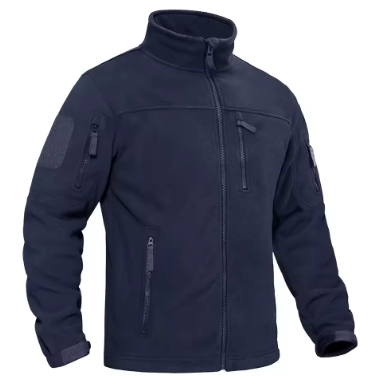 Giacca calda in pile da uomo