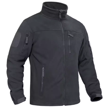 Giacca calda in pile da uomo